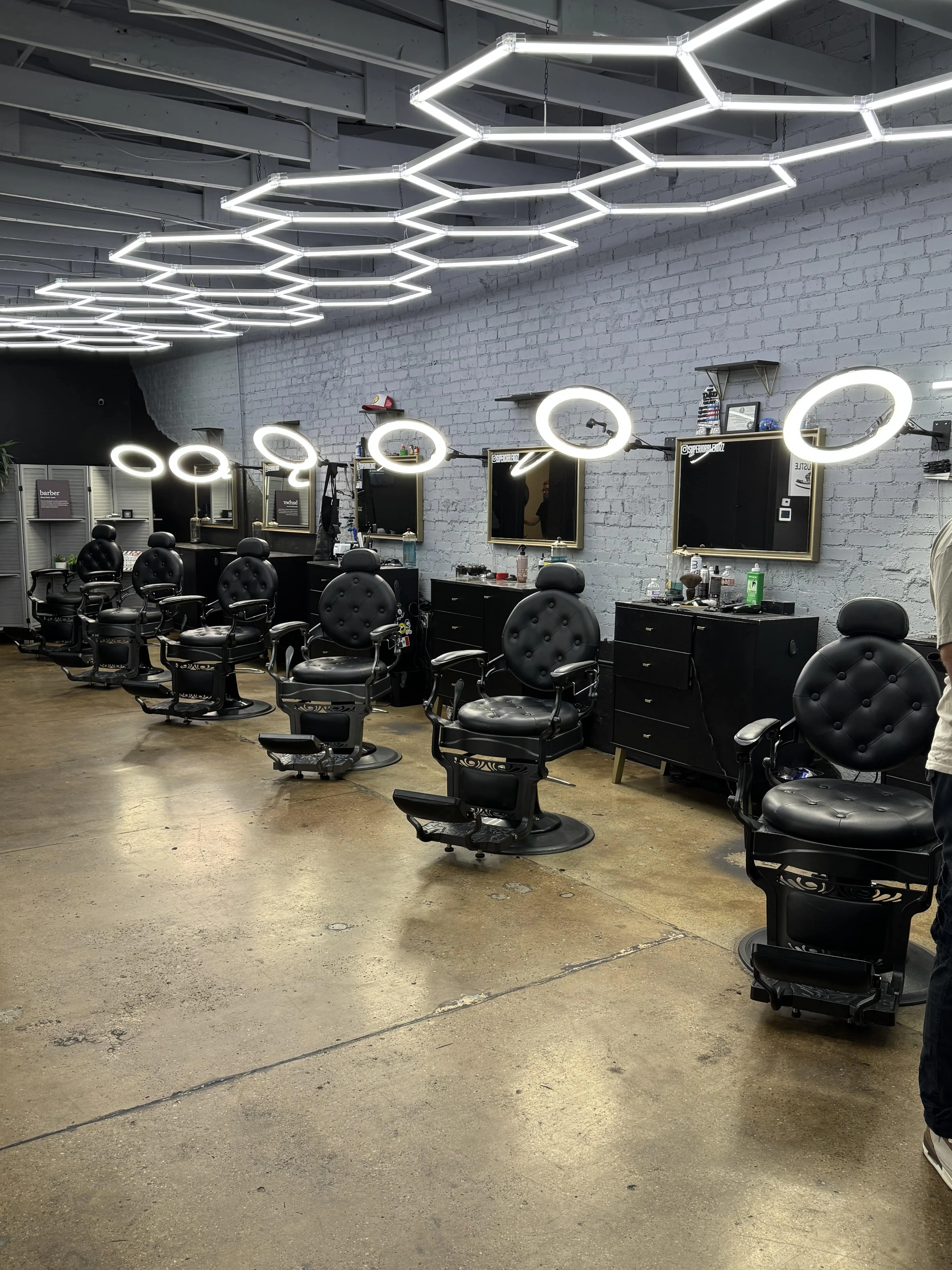 Superior Blendz Barbershop interior