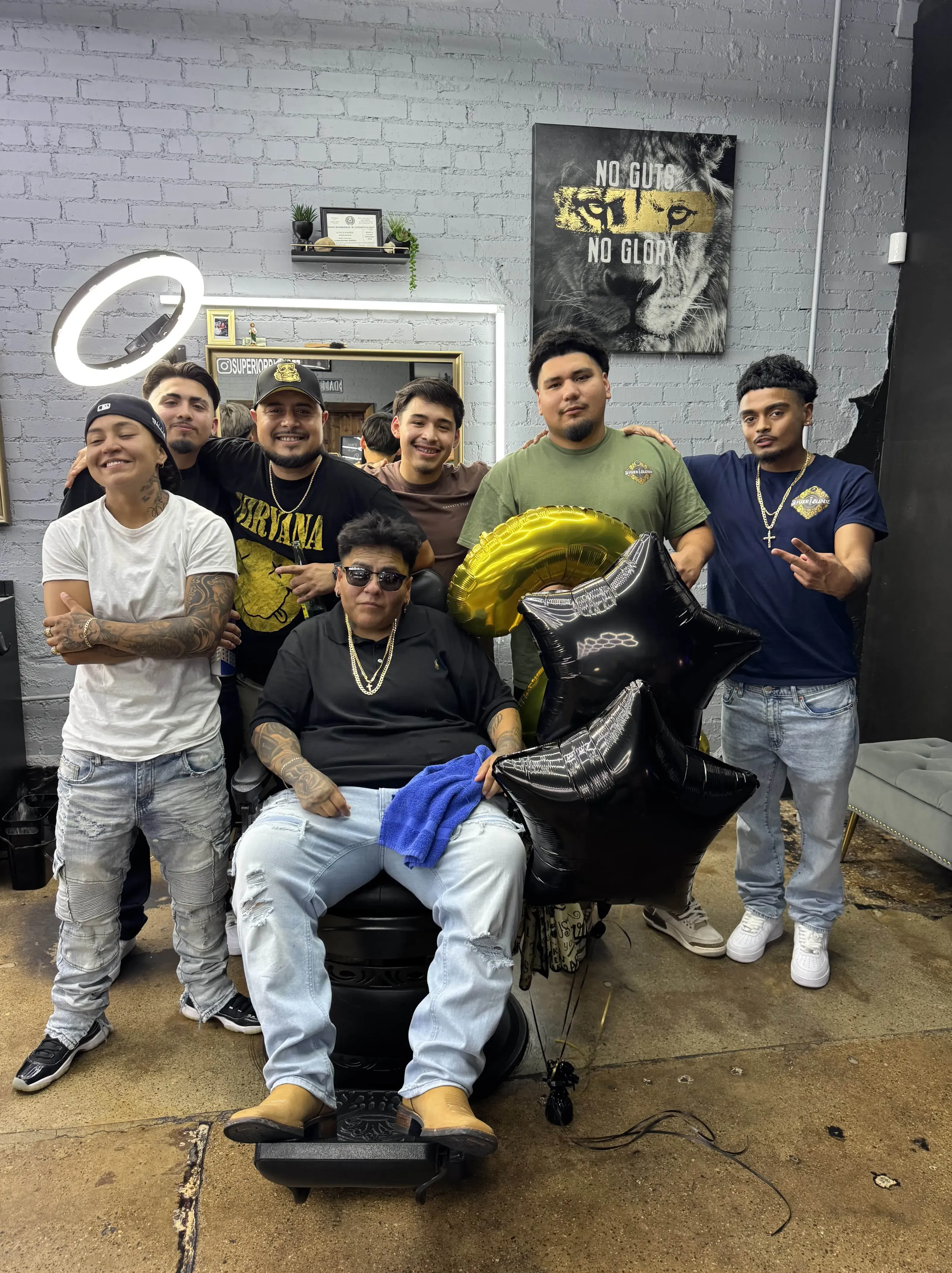 Superior Blendz barber team